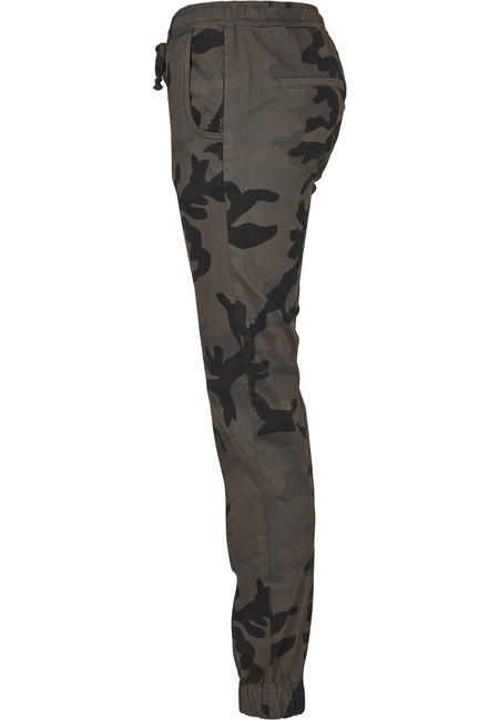Urban Classics Pantaloni da jogging da donna, camo scuro