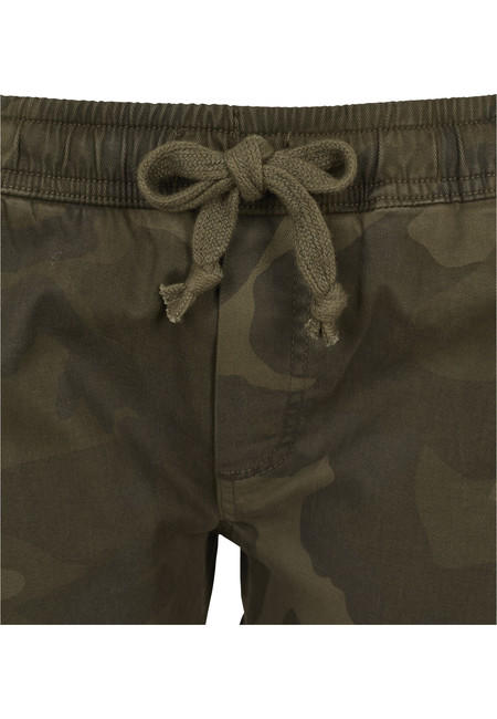 Urban Classics pantaloni da jogging da donna, oliva camo