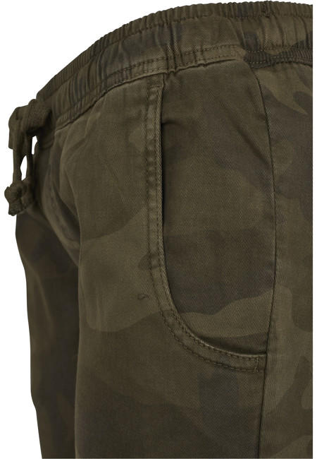 Urban Classics pantaloni da jogging da donna, oliva camo