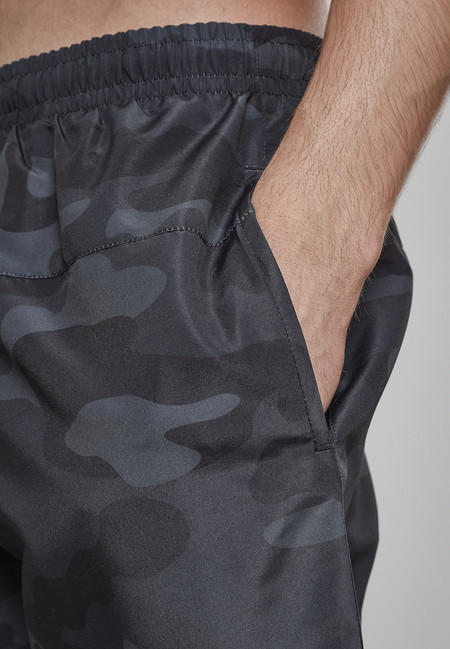 Urban Classics Costume da bagno mimetico da uomo, mimetico scuro