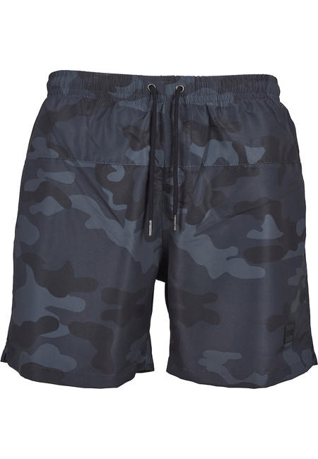 Urban Classics Costume da bagno mimetico da uomo, mimetico scuro
