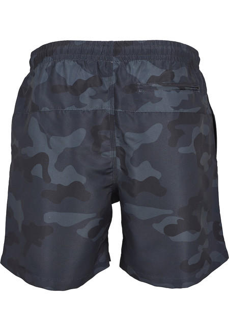 Urban Classics Costume da bagno mimetico da uomo, mimetico scuro