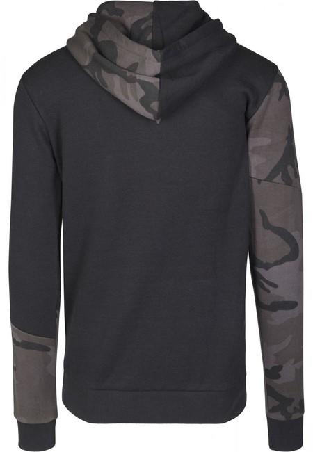 Urban Classics Zig Zag felpa da uomo, camo scuro