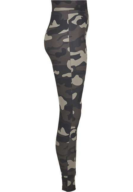 Urban Classics Camo Tech leggings da donna, camo scuro