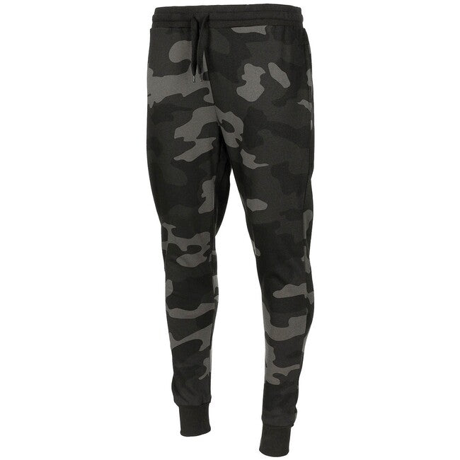 MFH Pantaloni della tuta jogger, camo scuro