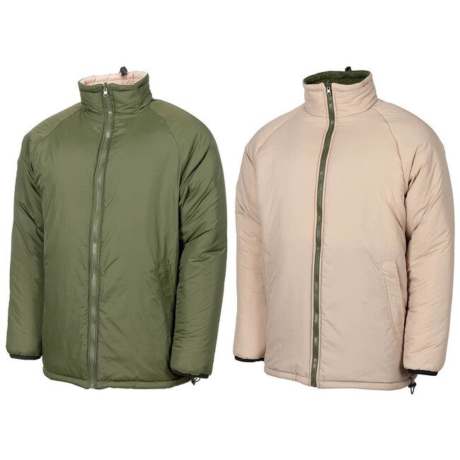 MFH GB giacca termica reversibile, verde OD/kaki