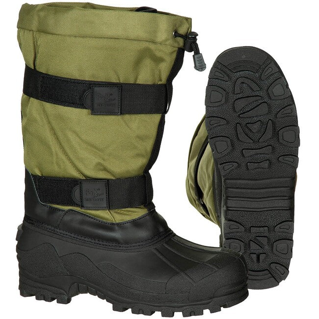 Fox Outdoor Fox 40 C stivali termici con suola in gomma, verde OD