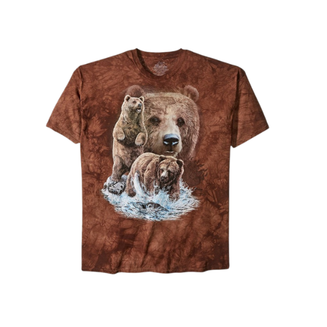 The Mountain 3D maglietta 10 orsi, unisex