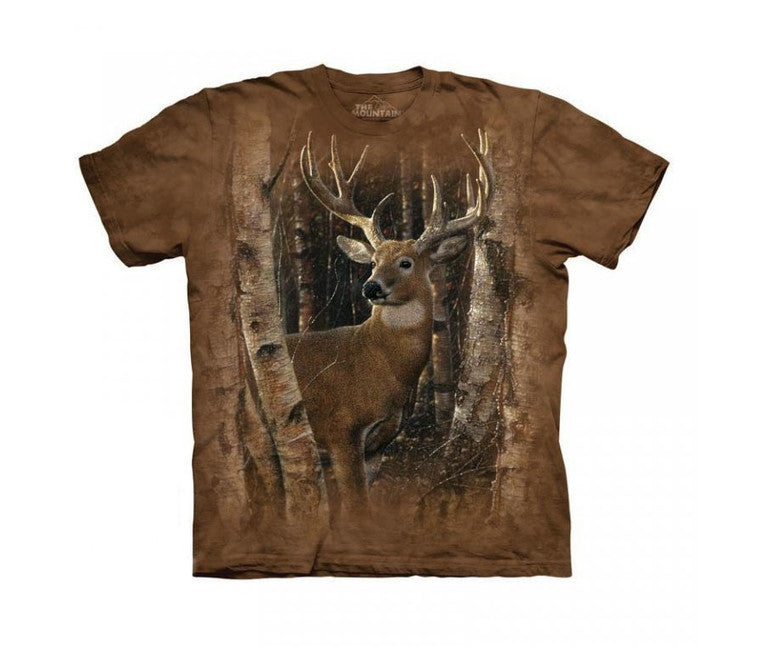 The Mountain 3D maglietta cervo nella foresta, unisex