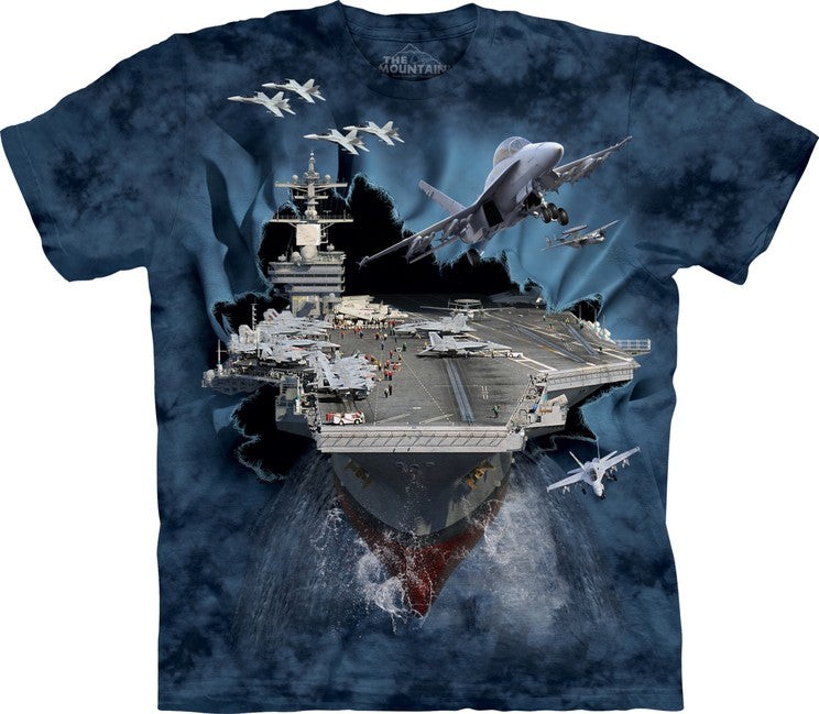 The Mountain 3D maglietta portaerei, unisex