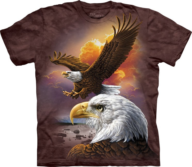 The Mountain 3D maglietta aquila, unisex