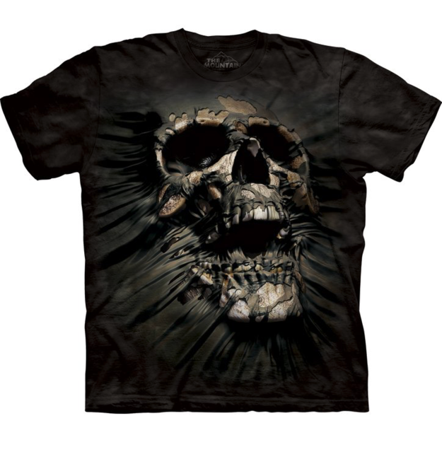 The Mountain 3D maglietta con teschio, unisex