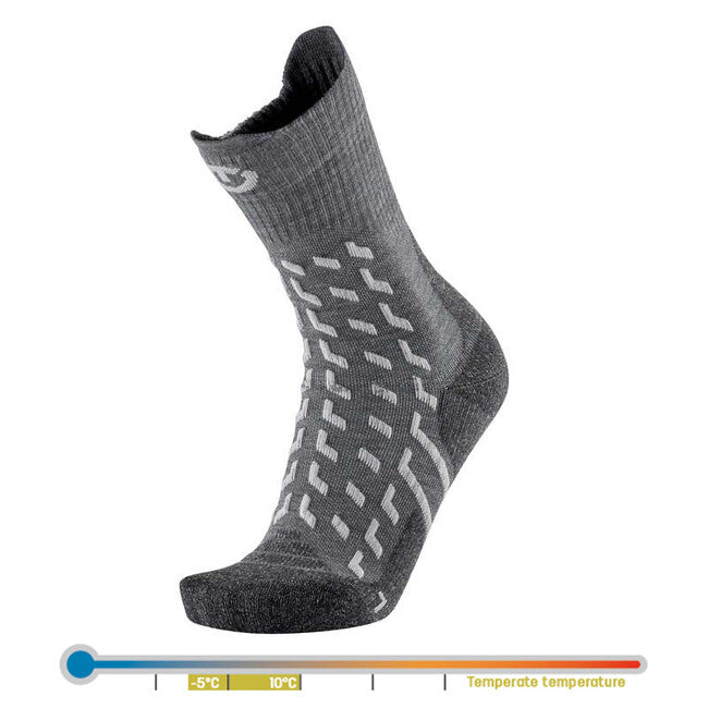 Therm-ic Calze da trekking da donna, grigio/grigio chiaro