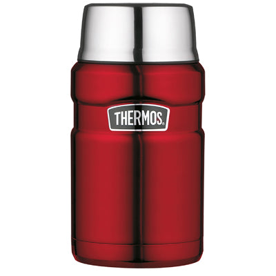 Thermos King contenitore per alimenti 0,71 L, rosso