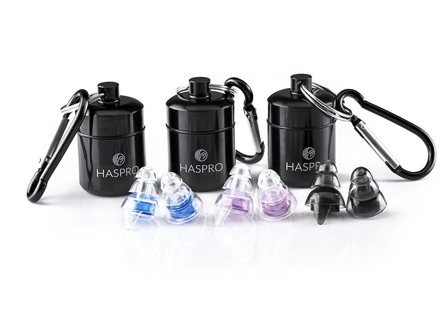 Haspro Pure music tappi per orecchie, blu