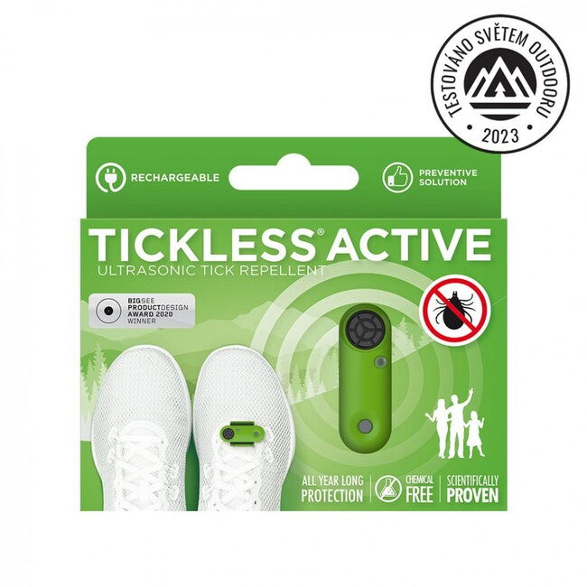 Tickless Active repellente per zecche a ultrasuoni, verde