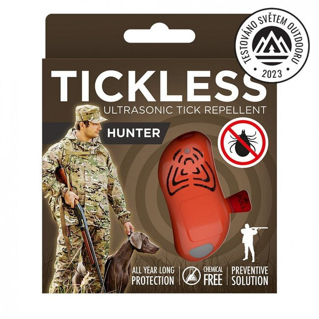 Tickless Hunter repellente per zecche a ultrasuoni, arancione