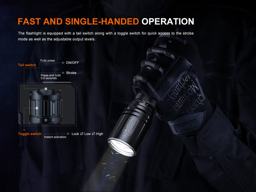 Fenix TK30R Rechargeable Laser Flashlight