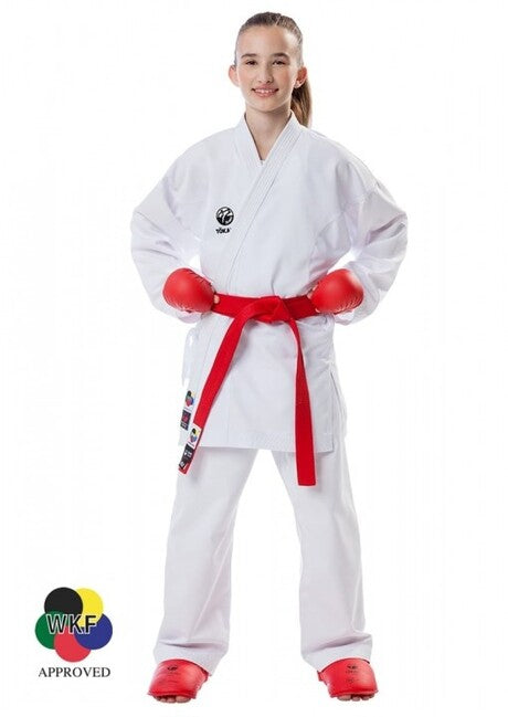 Tokaido Kumite MASTER Junior kimono WKF, bianco