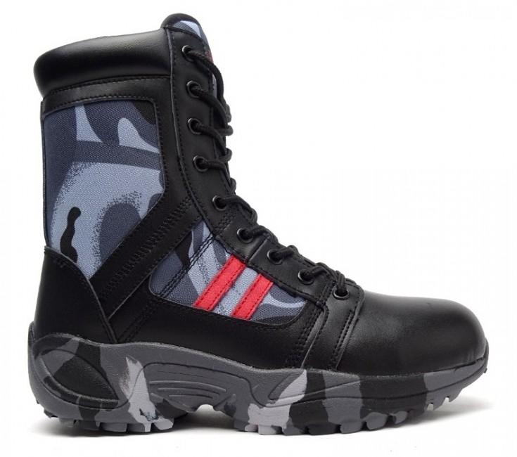 DoubleRed Scarpe, black camo rosso deserto