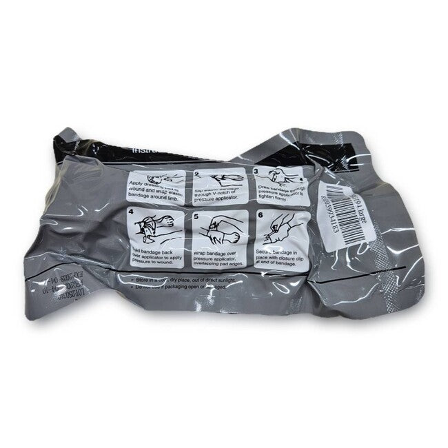 DRAGOWA Tactical Bendaggio a pressione Trauma Israel 15 cm