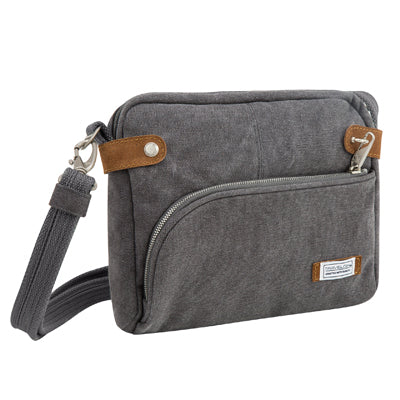 Travelon Heritage zaino antifurto, borsa grigia