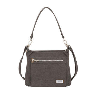 Travelon Heritage Hobo zaino antifurto, borsa gray