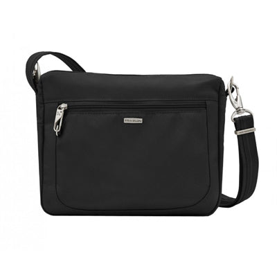 Travelon Crossbody Classic borsa a tracolla antifurto nera