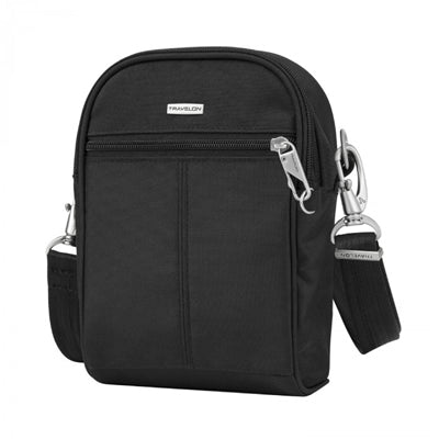 Travelon Classic Tour borsa a tracolla antifurto , nera