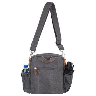 Travelon Tour del patrimonio borsa antifurto, grigia