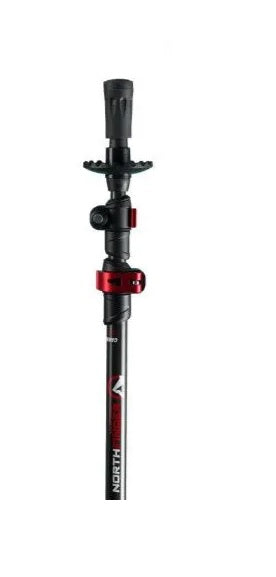 Northfinder 135 SUMMIT bastoncini da trekking compositi a 3 pezzi, nero