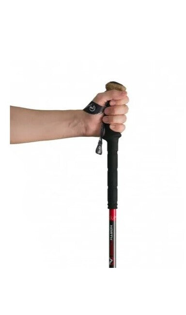 Northfinder 135 SUMMIT bastoncini da trekking compositi a 3 pezzi, nero