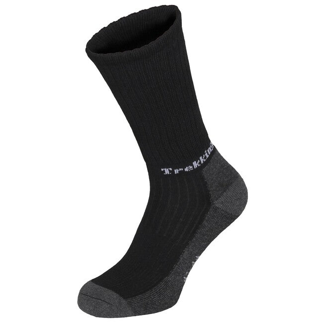 Fox Outdoor Lusen calze da trekking con suola in spugna, nere
