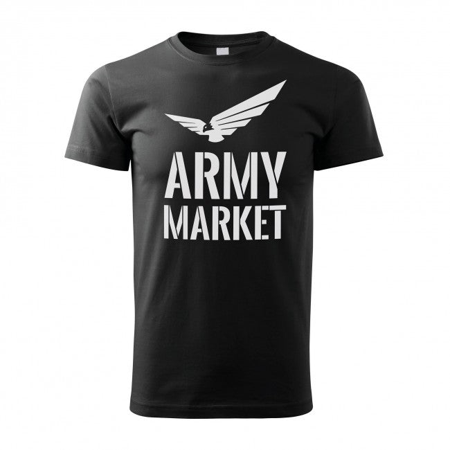 O&T Maglietta, nera con logo armymarket