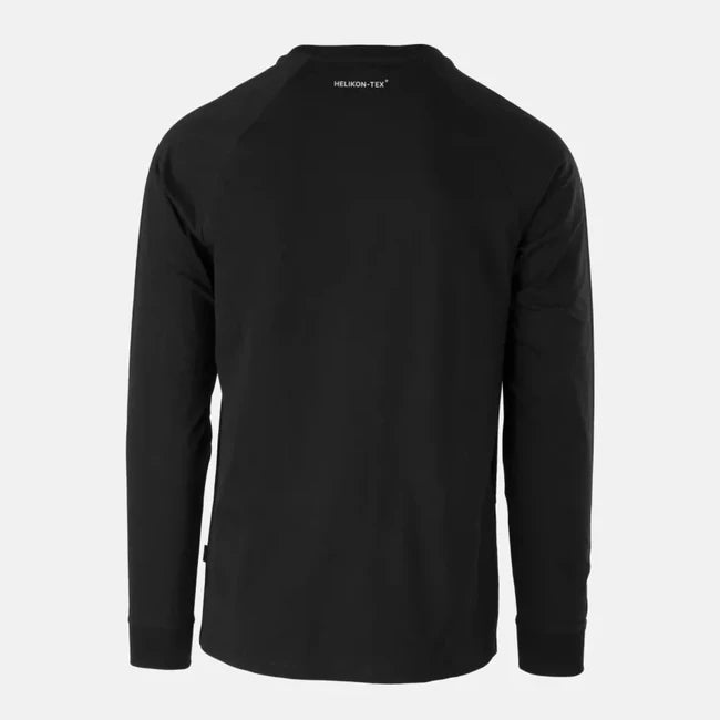 Helikon-Tex Maglietta a maniche lunghe con logo, nero