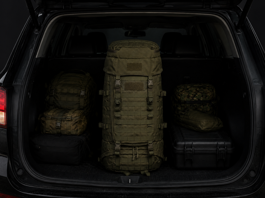Tasmanian Tiger Base Pack 60 FO IRR taktický batoh, stone-grey-olive