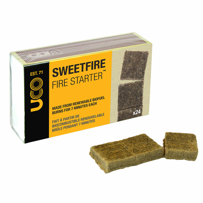 UCO Sweetfire Tabs avviatori di fuoco ecologici a prova di temporale