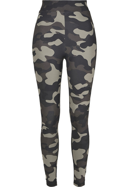 Urban Classics Camo Tech leggings da donna, camo scuro
