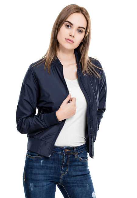 Urban Classics bomber leggero da donna, blu navy