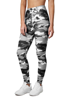 Urban Classics leggings da donna, Snow camo