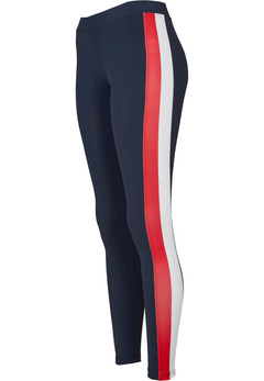 Urban Classics Side Stripe leggings da donna, Navy