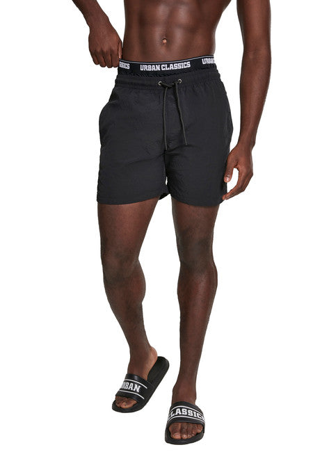 Urban Classics Costume da bagno da uomo, nero