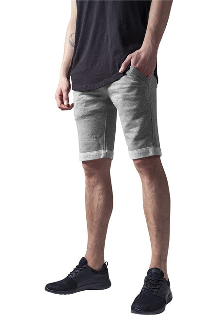 Urban Classics pantaloncini da ginnastica da uomo, grigio