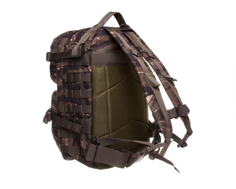 MFH Assault 2 Backpack 42L, Tiger Stripe