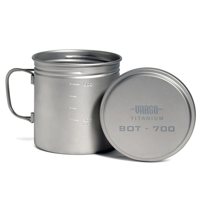 Vargo BOT ' Bottiglia Pot titanio 0,7 l