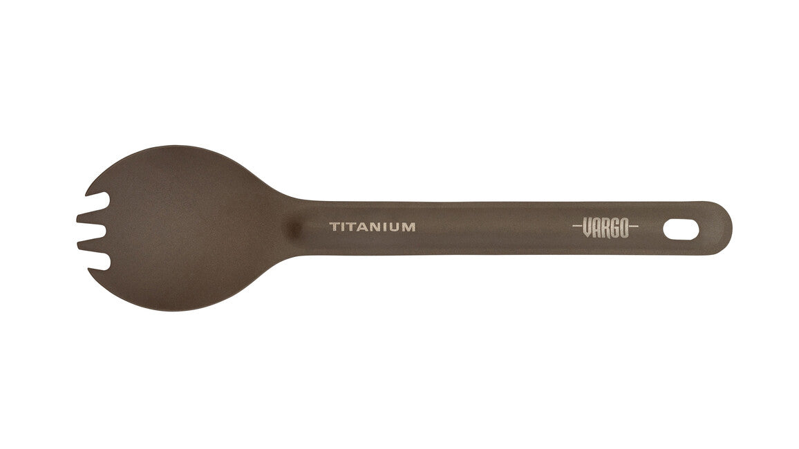 Vargo Ulv Titanium posate spork, opaco