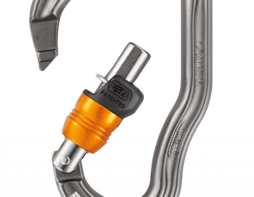 Petzl Vertigo moschettone wire-lock