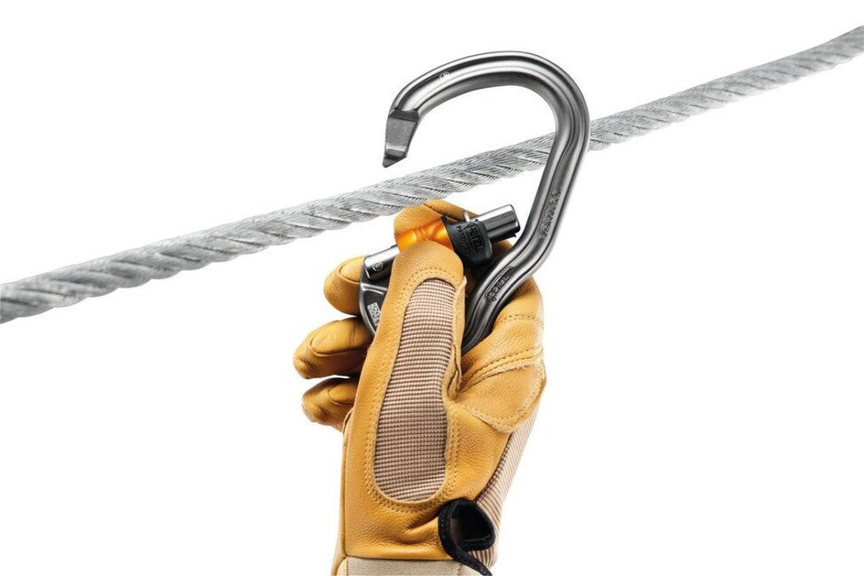Petzl Vertigo moschettone wire-lock