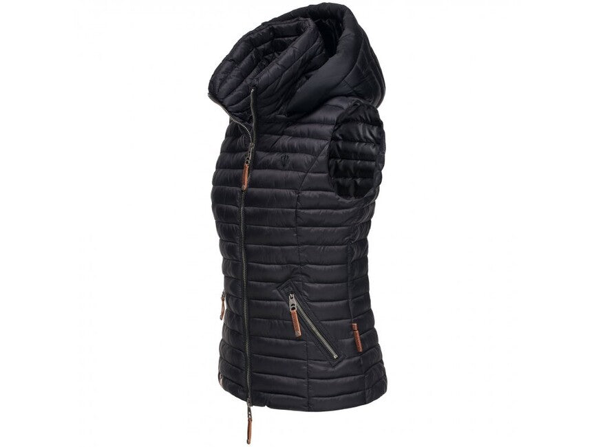 Navahoo Shadaa gilet con cappuccio da donna, navy