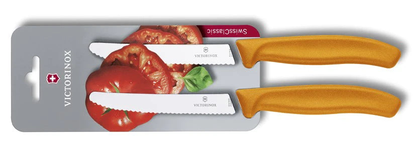 Victorinox Swiss Classic set di coltelli da pomodoro, arancione